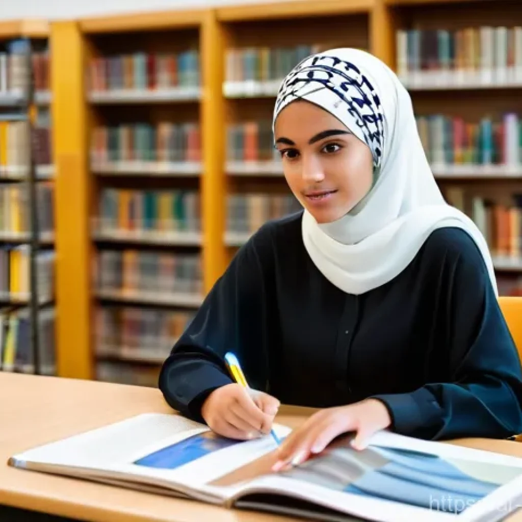 오픈 데이터의 비즈니스 기회 - **Prompt 1: Empowering Education Through Data**
"A bright, focused young woman, in her early twe...